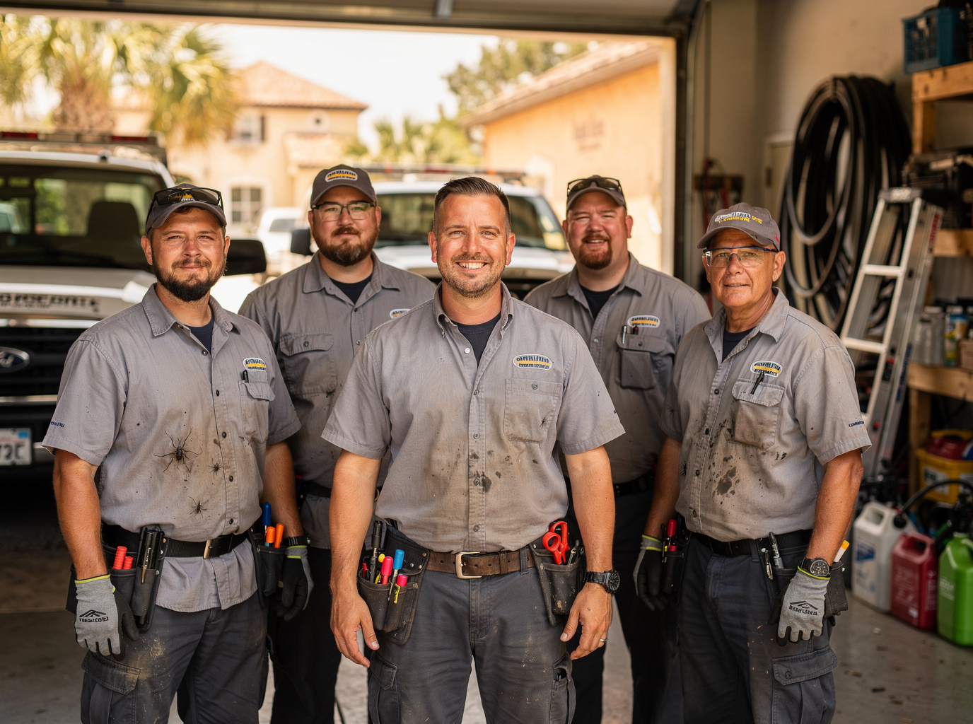 The Pest Guard Florida  team at work in St. Augustine