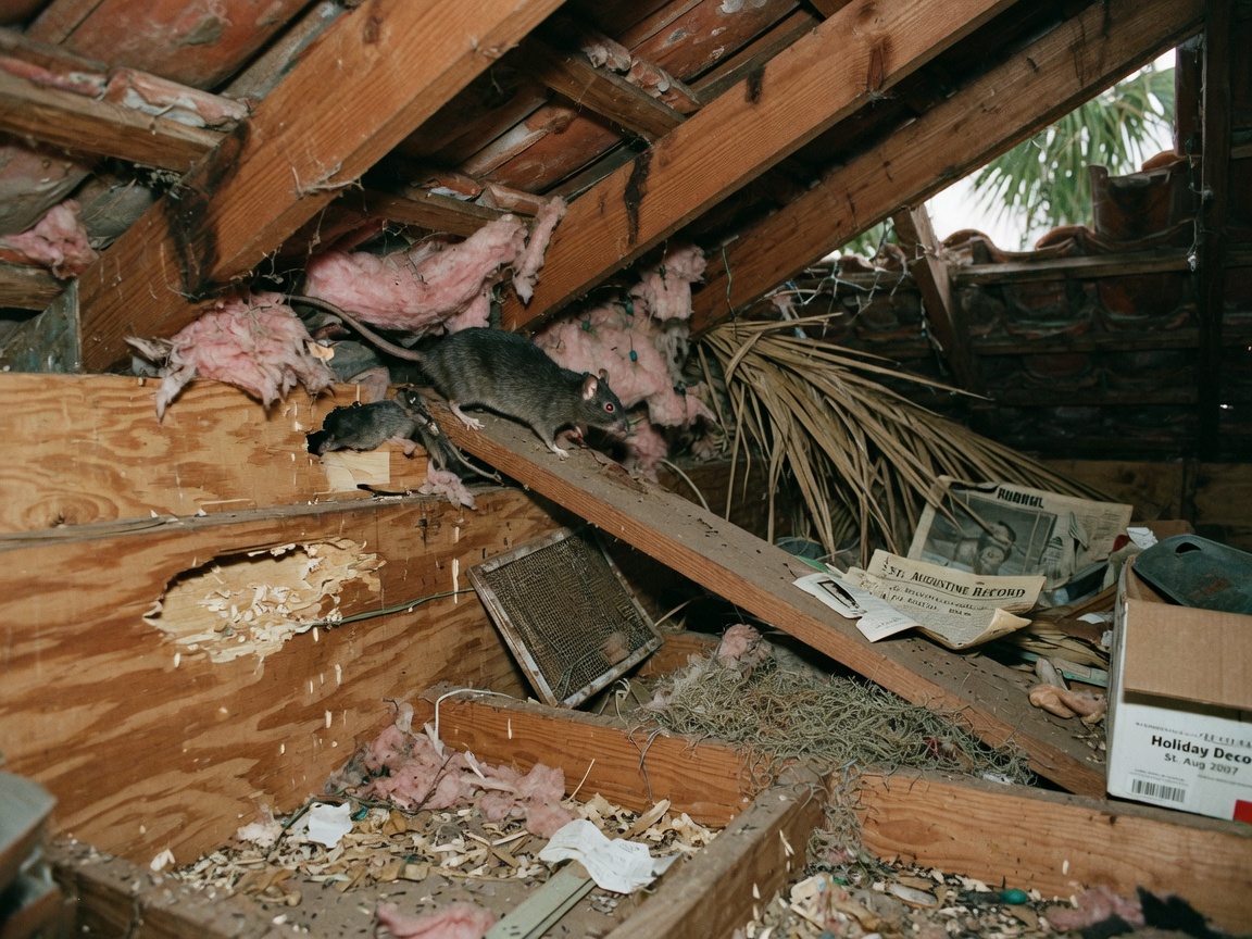 Why Roof Rats Love Florida Attics (And How They Get Inside)